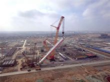 XCMG Official 180 ton construction Crawler Crane XGC180 crane crawler machine price